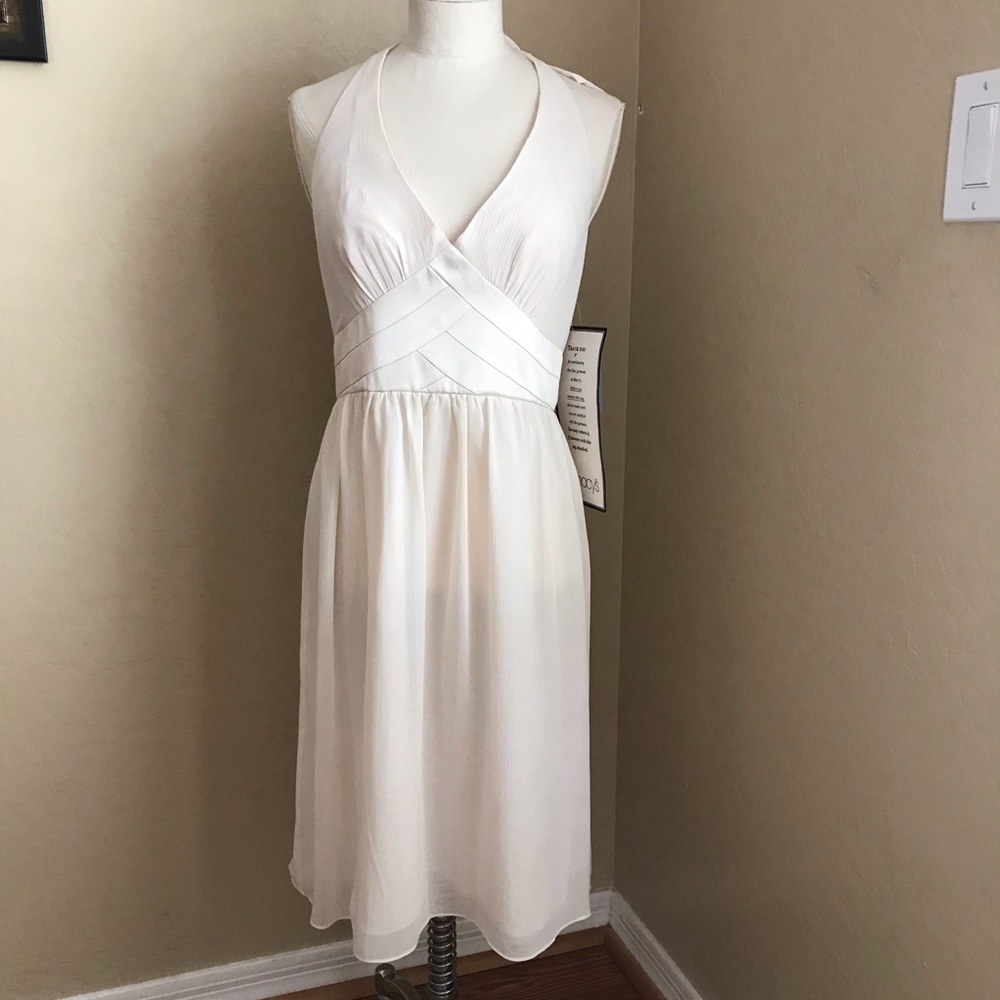 BNWT cream evening dress